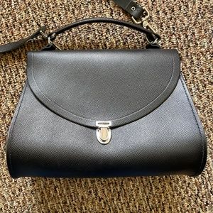 Cambridge Satchel Company Poppy Black Handbag, Large